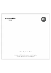 Notice Xiaomi MI SMART SPEAKER Haut-parleur