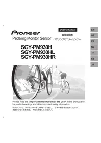 Notice PIONEER SBTLT80 Compteur