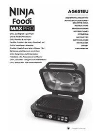 Notice NINJA FOODI MAX PRO AG651EU Plaque de grill