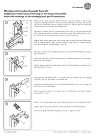 Notice IFM E20864 Kit de montage industriel