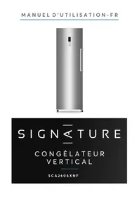 SIGNATURE SCA2606XNF - Congélateur