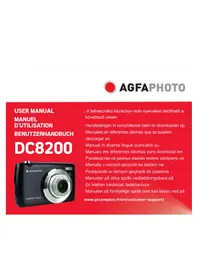 Notice AGFAPHOTO DC8200 Kamera