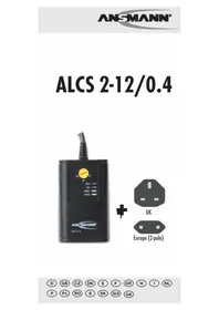 Notice ANSMANN ALCS 2 Nabíječka baterií