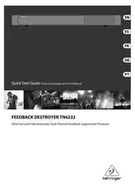 BEHRINGER Feedback DestroyerTN6232 - Machine à effet