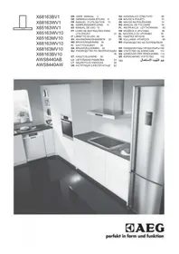 Notice AEG X65163WV1 Lodówka