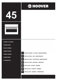 Notice HOOVER HSO450 SV Oven