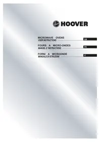 Notice HOOVER HMG171X Microonde