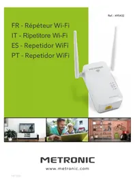 Notice METRONIC MET650 Amplificatore segnale TV