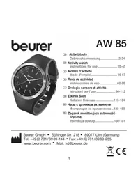 Notice BEURER AW 85 Akıllı saat