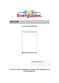 Notice Everglades EVCO113 Koelkast
