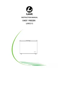 Notice Limit LIVK310 Freezer