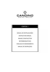 Notice Candino C4686 Montre
