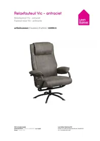 Notice Leen Bakker VIC Chaise