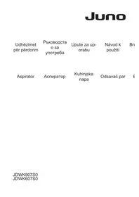 Notice JUNO JDWK607S0 Páraelszívó