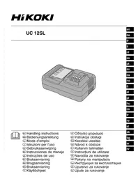Notice HiKOKI UC 12SL Încărcător de baterii