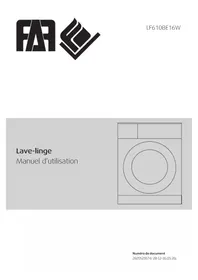 Notice FAR LF610BE16W Machine à laver