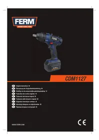 Notice Ferm CDM1127 Perceuse