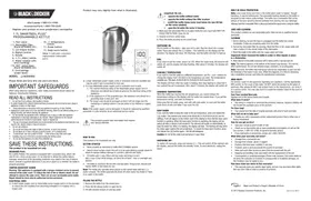 BLACK &amp; DECKER KE5000 - Bouilloire
