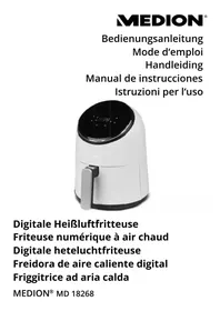 Notice MEDION MD 18268 Friteuse
