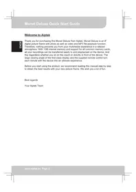 Notice AIPTEK MONET DELUXE Cadre photo numérique