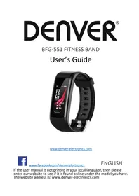 Notice DENVER BFG551 Smartwatch