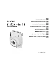 Notice FUJIFILM INSTAX MINI 11 相机