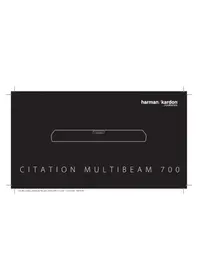 Notice HARMAN KARDON CITATION MULTIBEAM 700 Barre de son