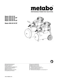 Notice METABO BASIC 25024 W OF Kompresszor