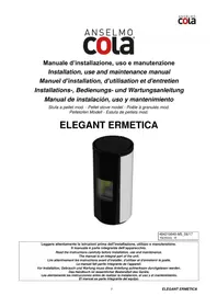 Notice Cola ELEGANT ERMETICA Poêle