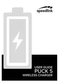 Notice Speedlink PUCK 5 SL690402BK Telefoonoplader