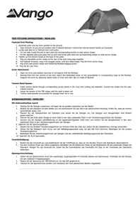 Notice Vango NOVA 300 Tente