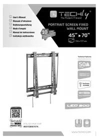 Notice Techly ICAPLB V64F Support mural
