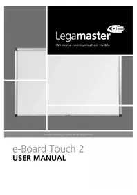 Notice Legamaster 7196211 Tableau blanc (et accessoires)