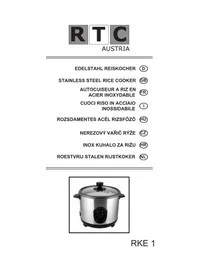 Notice RTC RKE 1 Cuiseur à riz