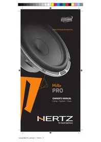 Notice Hertz MILLE PRO MPX 690.3 Haut-parleur voiture