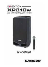 Notice SAMSON EXPEDITION XP310W Système hifi
