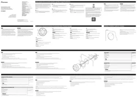 Notice PIONEER CDME300 Télécommande