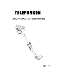 Notice TELEFUNKEN HCTB1 Aspirateur
