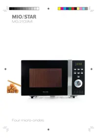 Notice MIO STAR MG 2109MI Four à micro-ondes