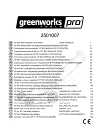 GD80LM46SP GREENWORKS