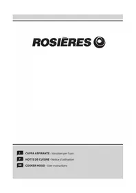 ROSIERES RHV 9800 IN - Cappa da cucina