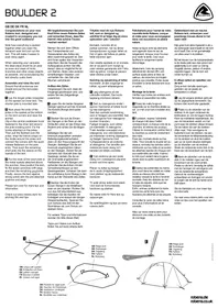 Notice Robens BOULDER 2 Tente