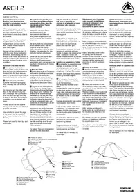 Notice Robens ARCH 2 Tente