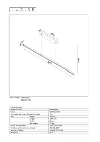 Notice Lucide SIGMA 234613430 Luminaire