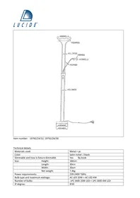 Notice Lucide CHAMPION 197922412 Lampadaire