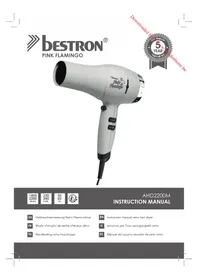 Notice BESTRON AHD2200R Sèche cheveux
