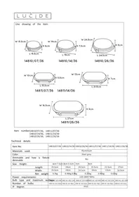 Notice Lucide HUBLOT 148101436 Éclairage