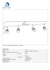 Notice Lucide CARO 139552012 Éclairage plafonnier