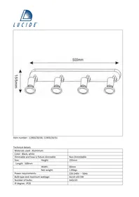 Notice Lucide JASTER 119032030 Éclairage