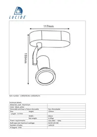 Notice Lucide JASTER 119030530 Éclairage